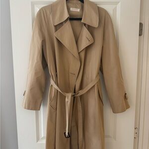 Vintage Brooks Brothers Classic Tan Trench Coat